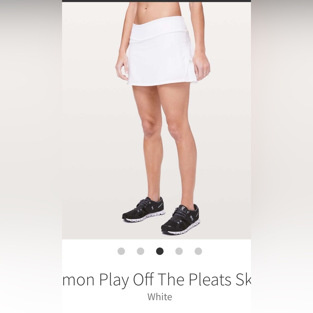 Lululemon Play Off The Pleats Skirt *13"